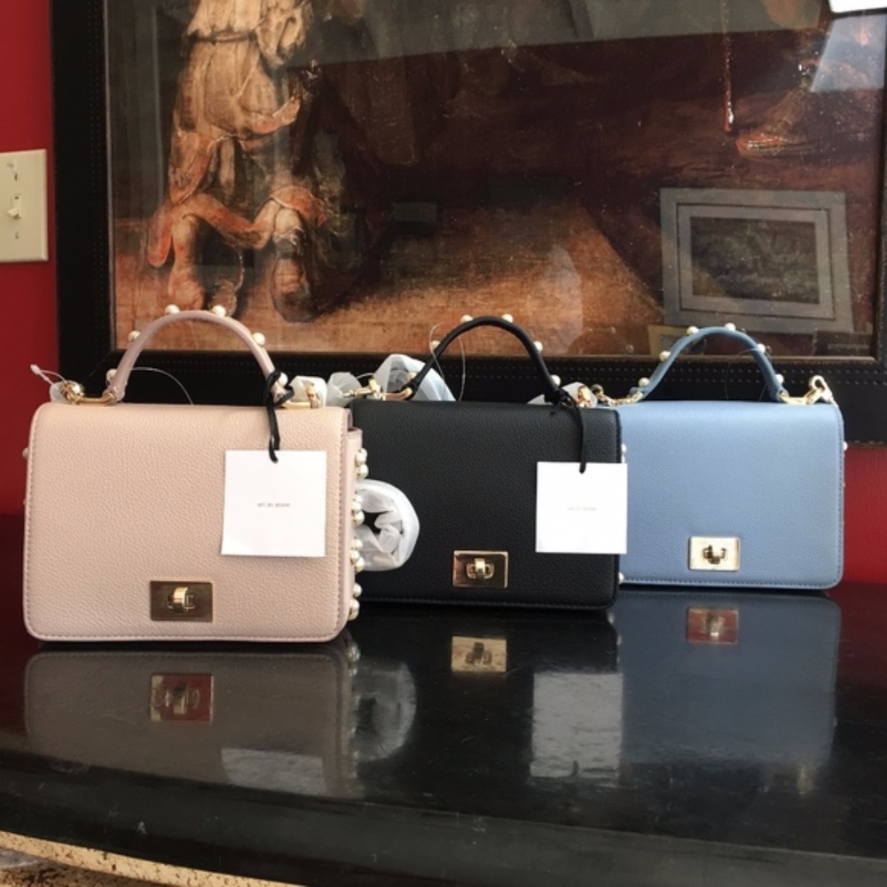kate spade Pearl Beige MINI Shoulder Bag Purse - Picture 7 of 7